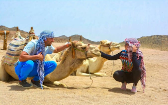 1 saatlik premium çöl deve binme turu - hurghada-10