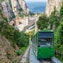 Trajet en train à crémaillère