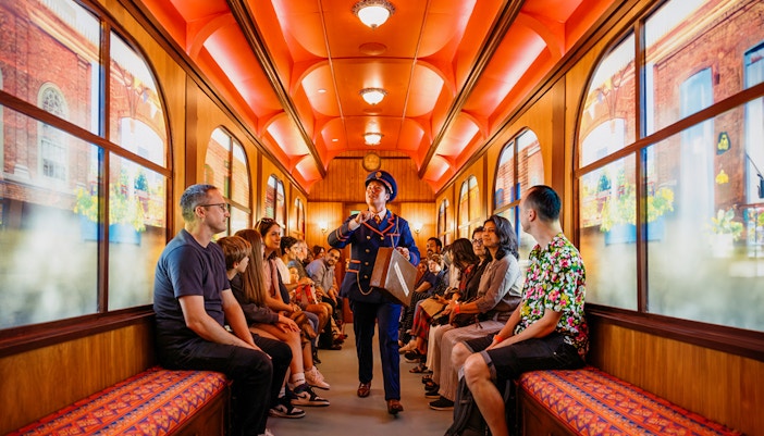 visitors enjoying The Paddington Bear Experience in London, a unique family-friendly tour with interactive exhibits and storytelling