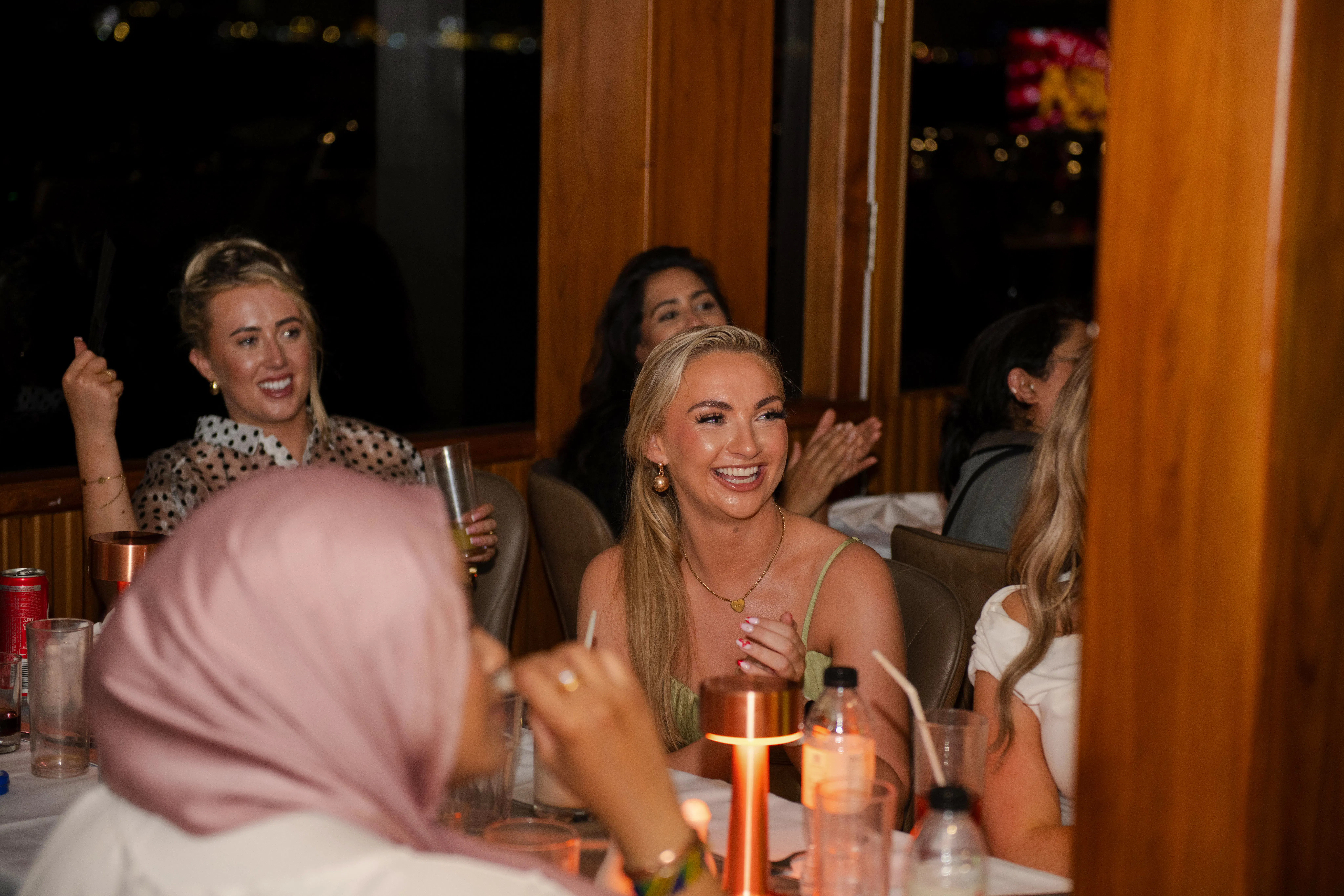 Dubai Marina Dinner Cruise with International Buffet and Live Entertainment