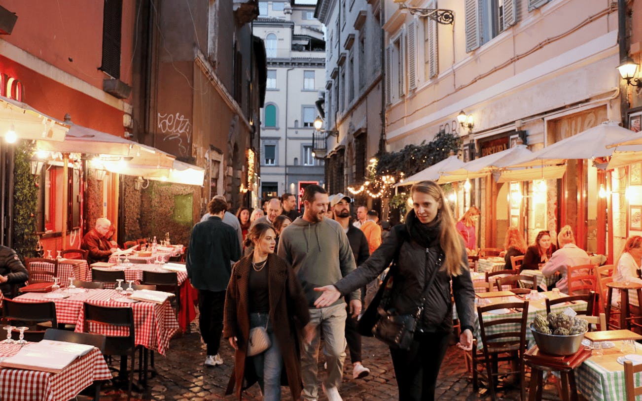trastevere local food tour in rome-1