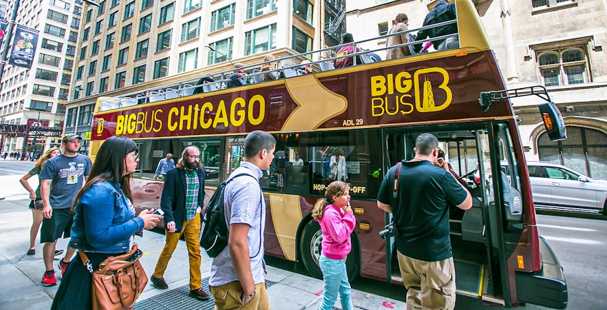 Wycieczki autobusowe wskakuj/wyskakuj/wyskakuj Big Bus Chicago