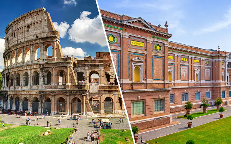 15487 Combo Test Combo Colosseum + Vatican Museums Guided Tour