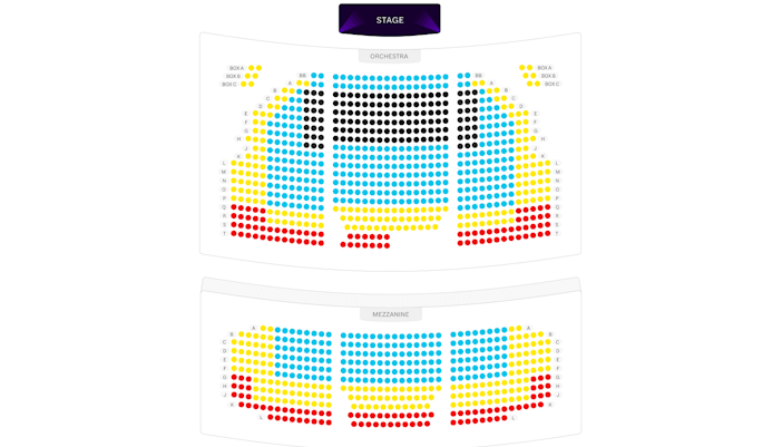 Broadhurst Theatre Seating Chart