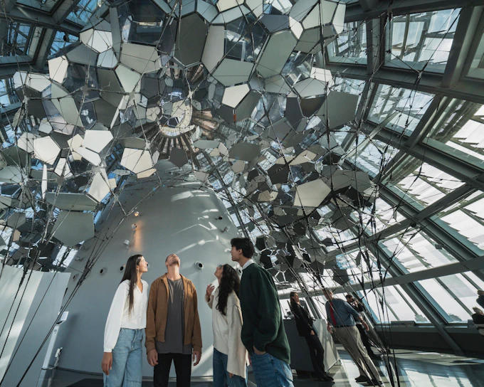 Mirador Torre Glòries Entry Tickets with Immersive Sculpture Experience