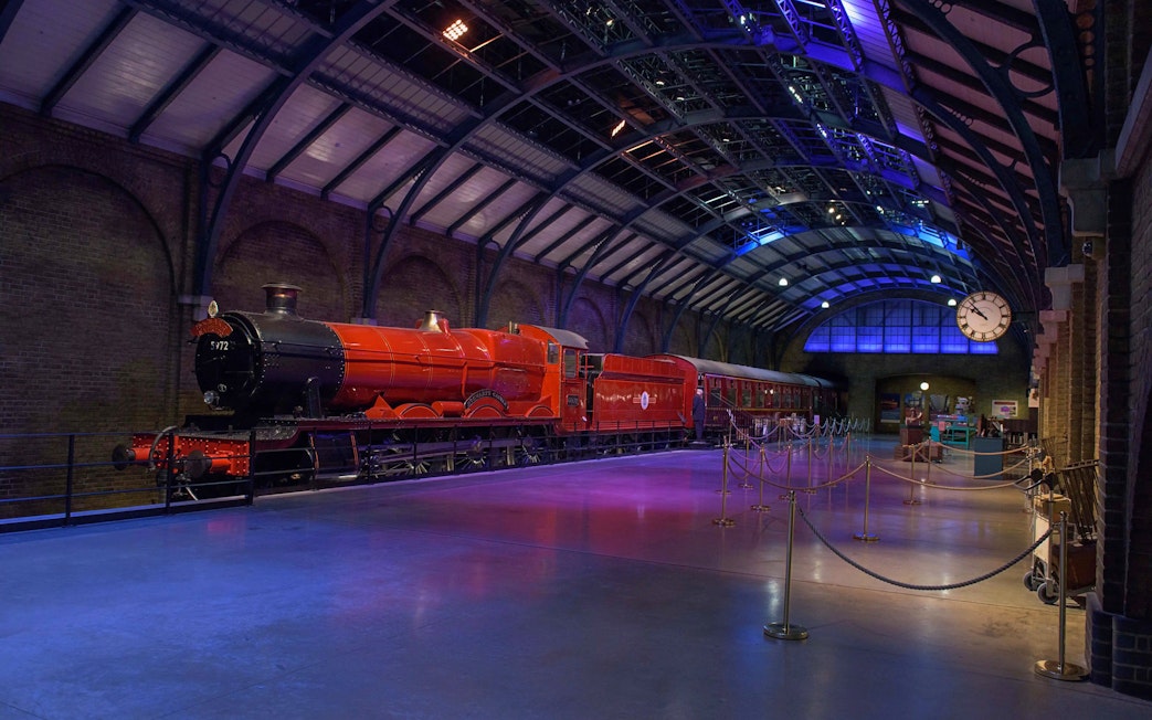 Hogwarts Express train at Harry Potter™ Warner Bros. Studio Tour, London.