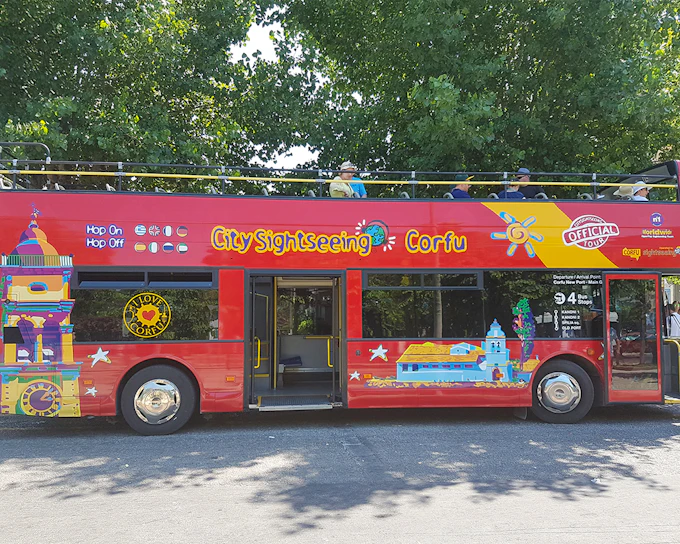 City Sightseeing: Corfu Hop-on Hop-off Bus Tour