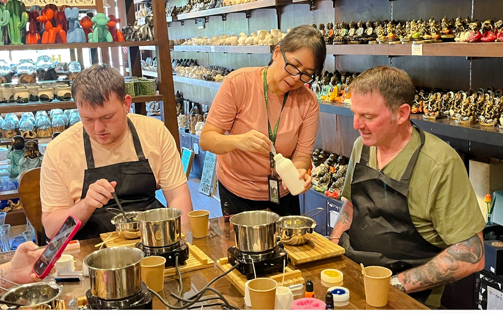 Bali Soy Wax Candle-Making Workshop Image 3