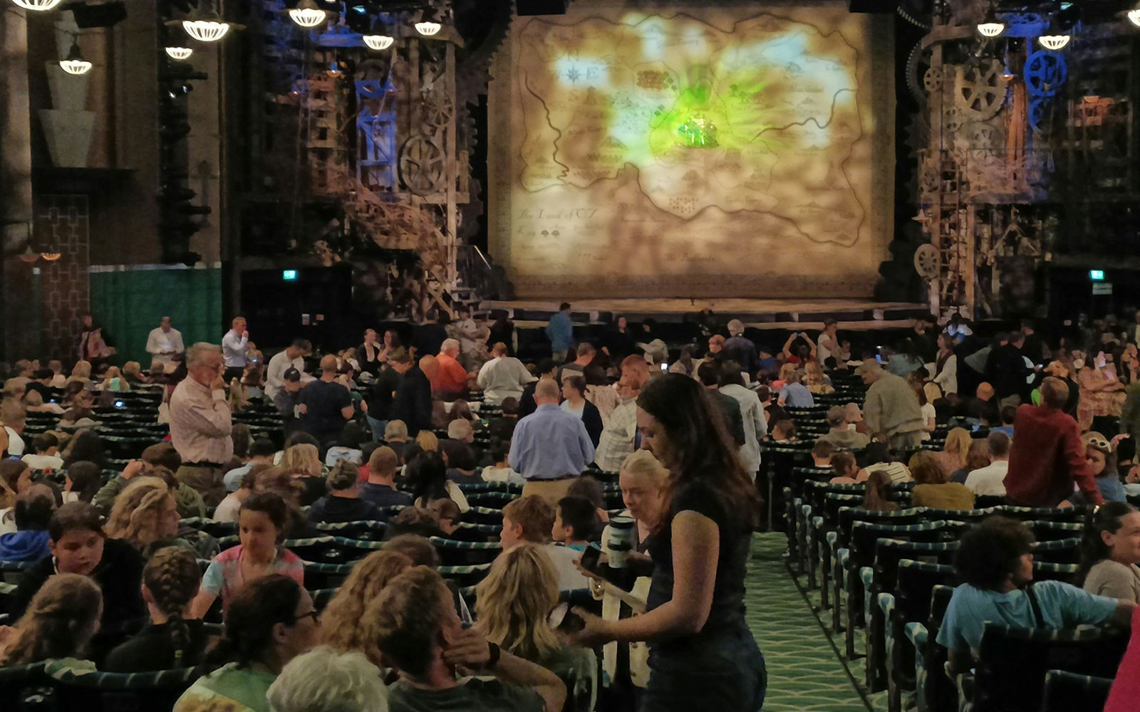 "Section: Circle
Seat: R 9
Date: May 29, 2024
Show: Wicked"