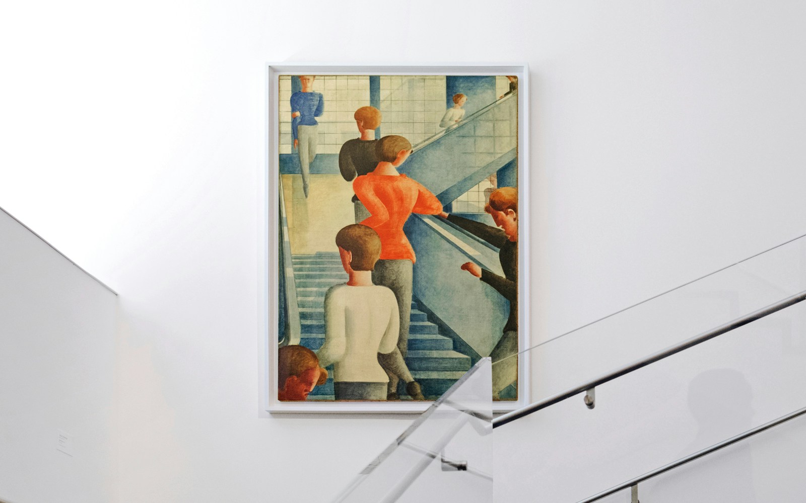 Bauhaus Stairway by Oskar Schlemmer