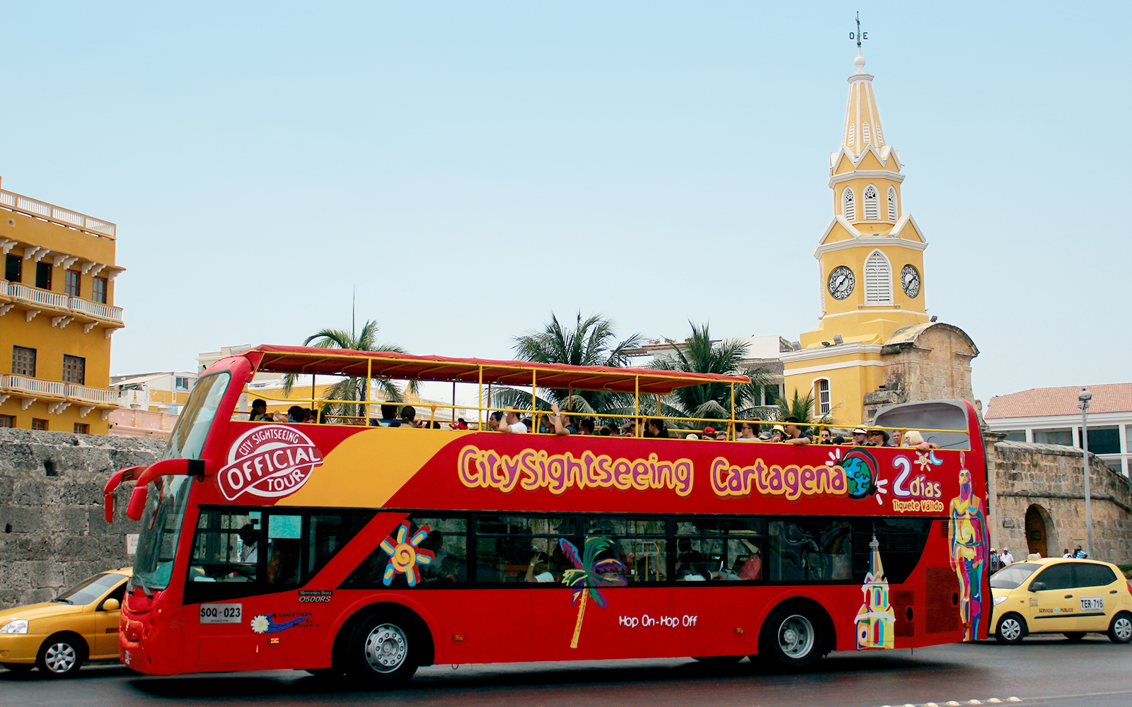 Cartagena Hop-On Hop-Off Bus Tours