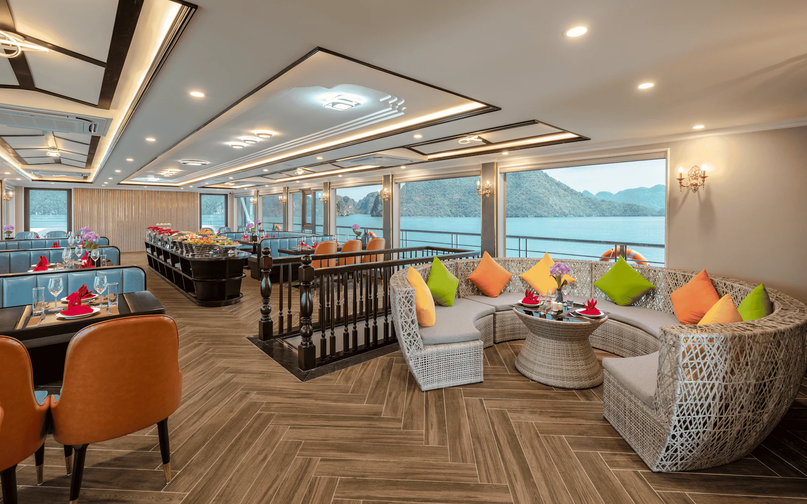 Amethyst Cruise Ha Long Bay Day Cruise with Caves, Titov Island and Kayaking (Product 56768)