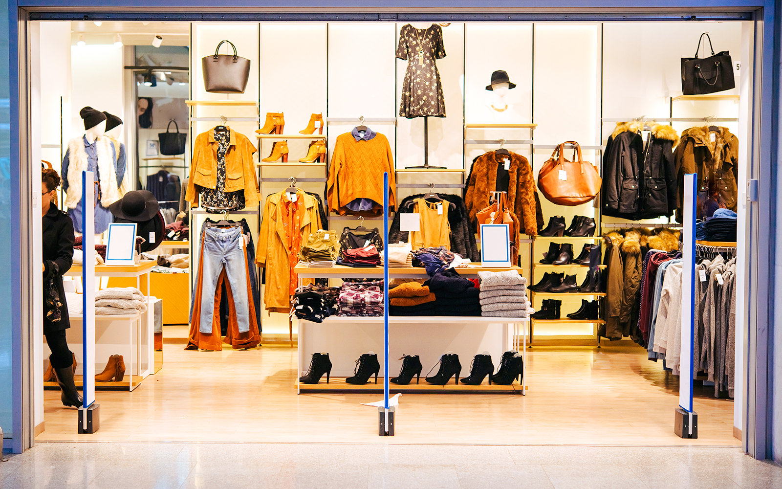 Fashion store display