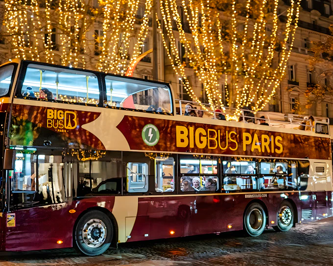 Big Bus: Paris Holiday Lights Tour