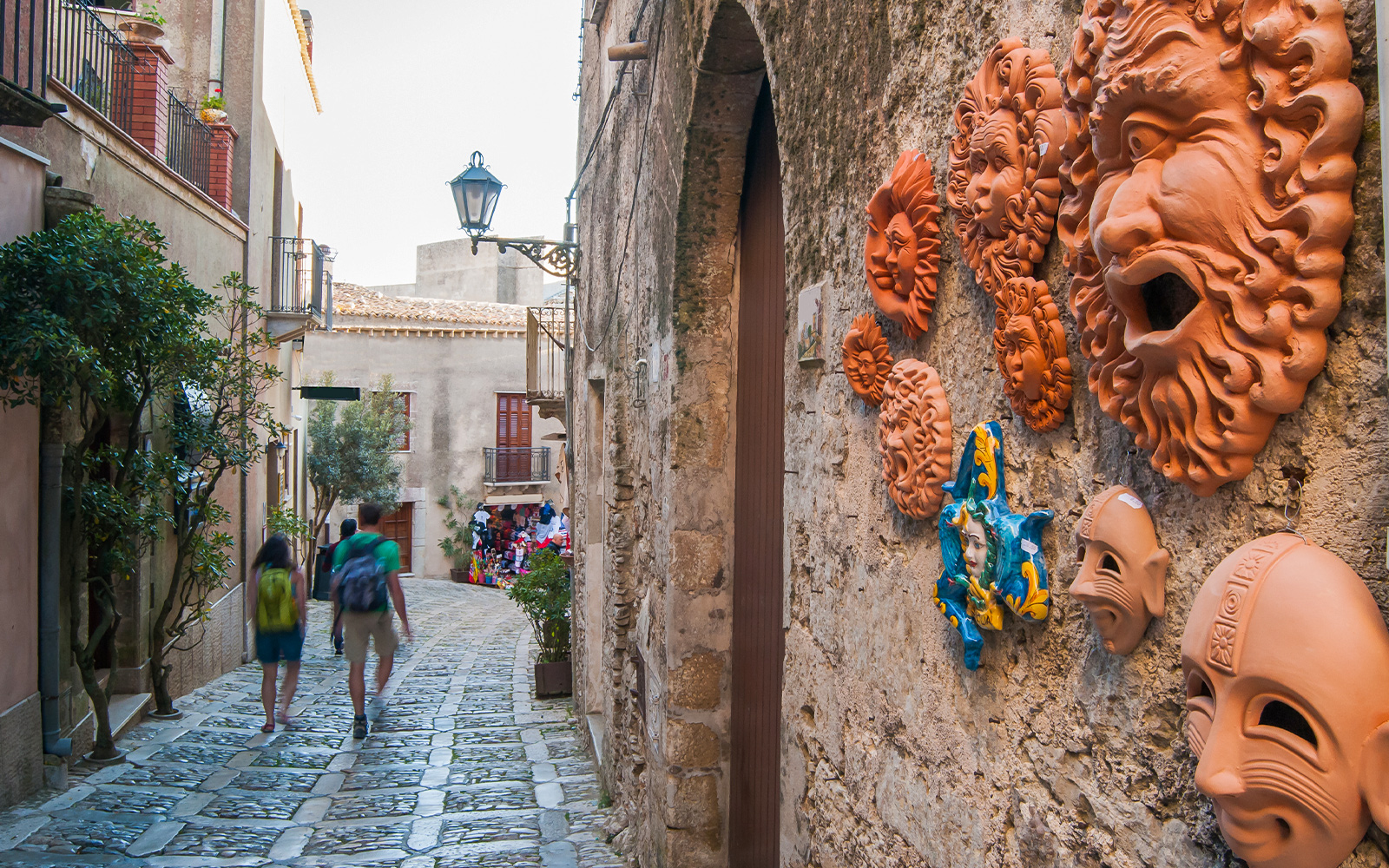 Street of Erice, Sicily