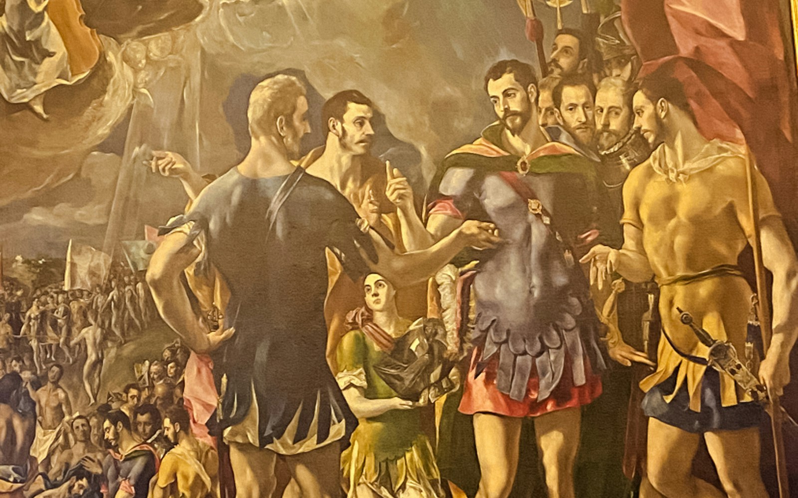 The Martyrdom of Saint Maurice and the Theban Legion by El Greco