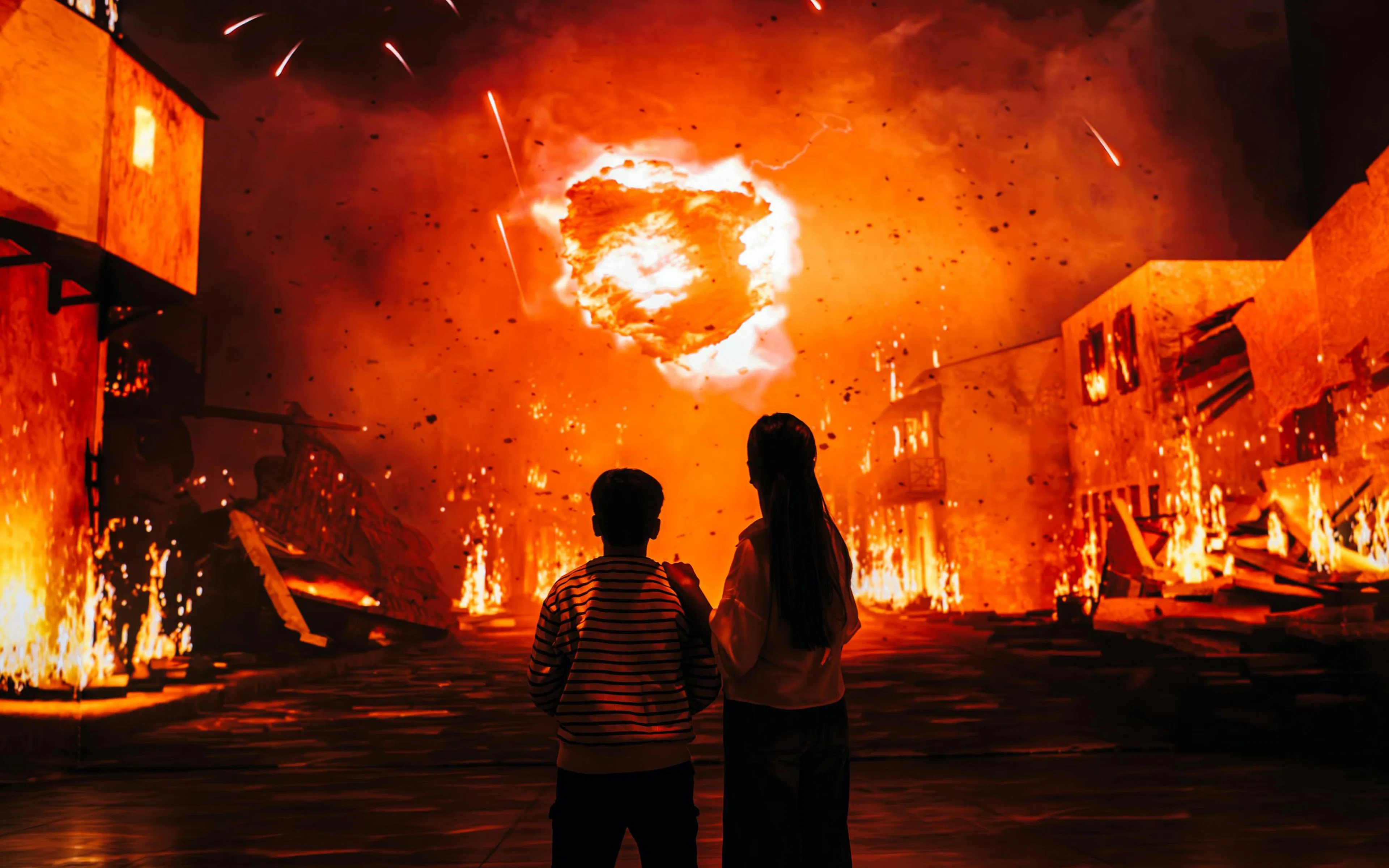 Begin with the story of Pompeii