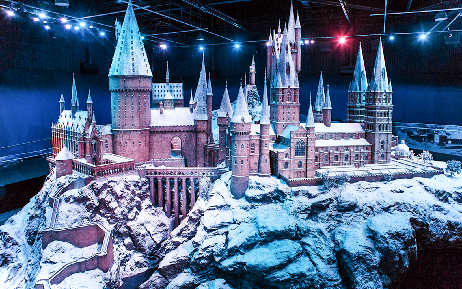 Hogwarts castle model at Warner Bros. Studio Tour Tokyo
