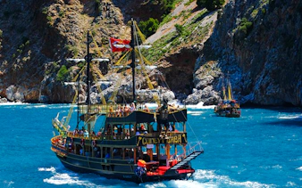 alanya pirate boat cruise with hotel transfer, lunch and soft drinks-4