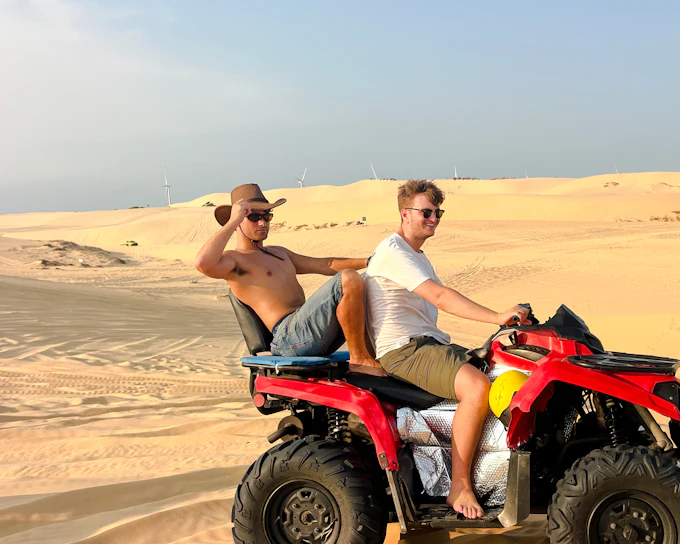 Mui Ne Jeep Tour with ATV Ride at White & Red Sand Dunes (Product 56490)