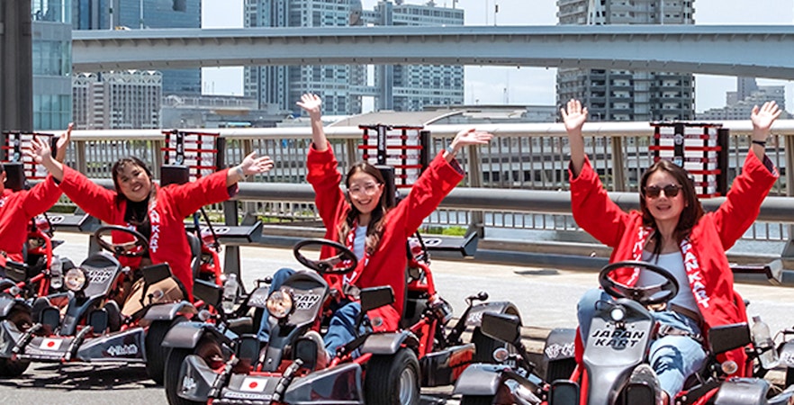 Bilety na gokarty w Tokio
