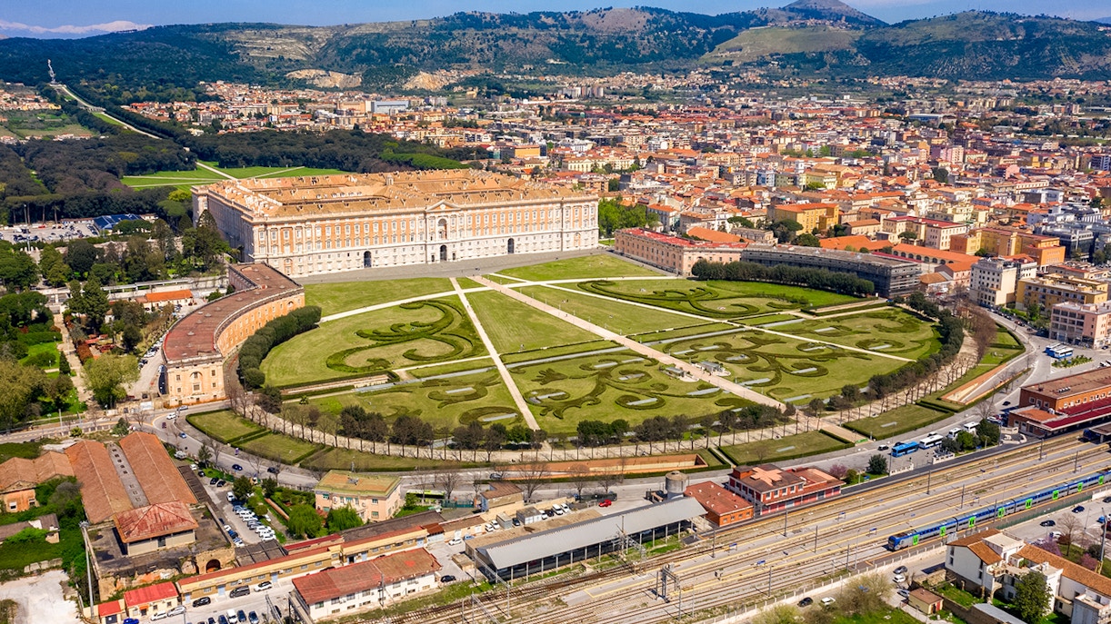 Royal Palace of Casertaentrances