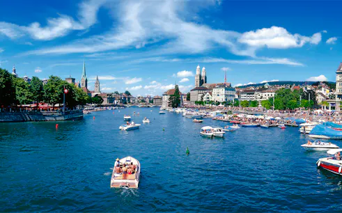 guidet bytur i zürich med spasertur i gamlebyen og 1-timers båttur på zürichsjøen-1
