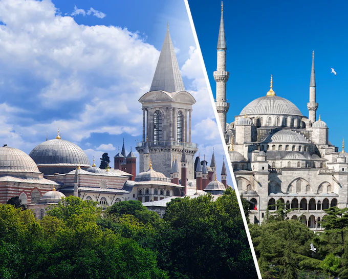Combo: Topkapi Palace + Blue Mosque Guided Tours with Skip-the-Line Tickets