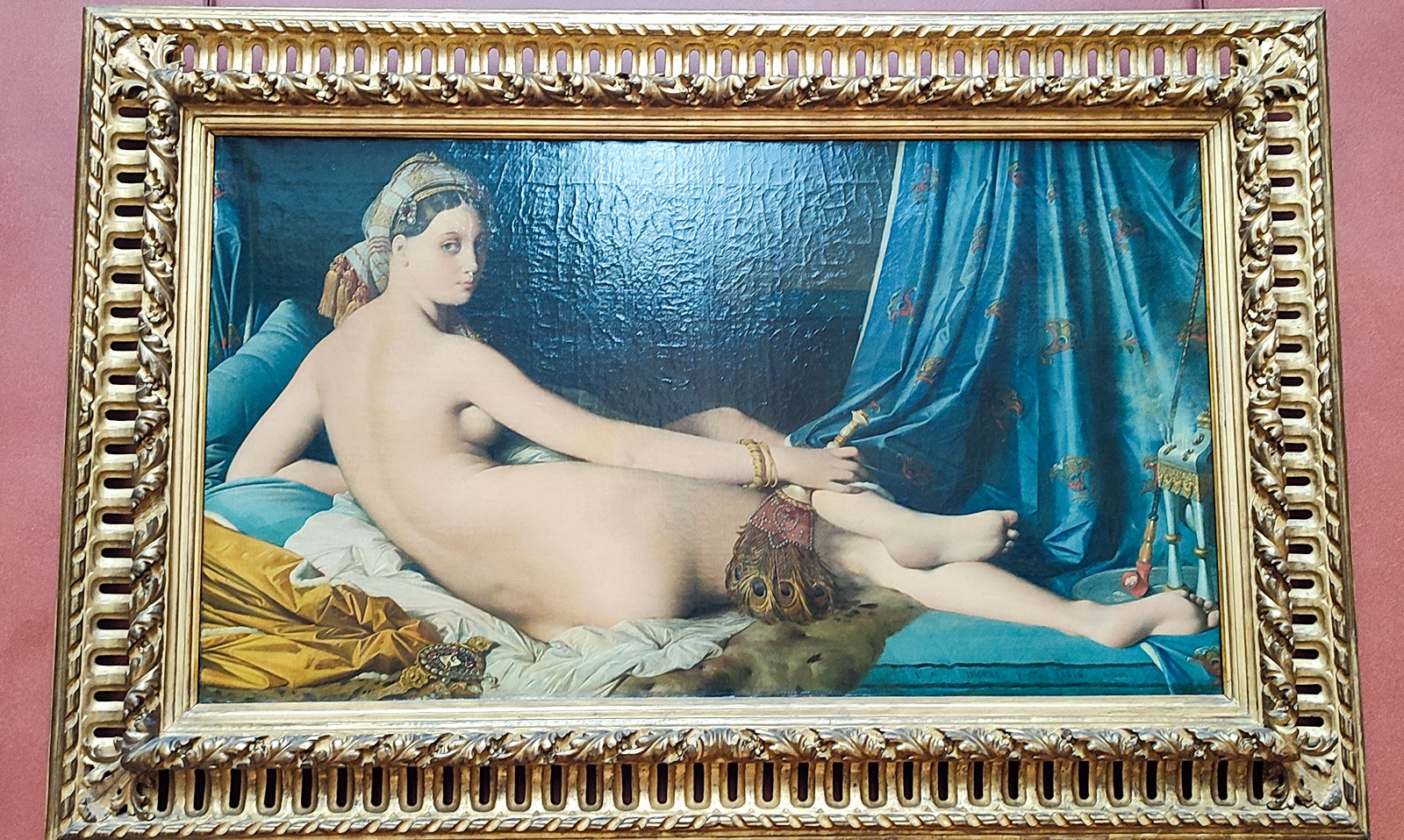Grande Odalisque at louvre Paris