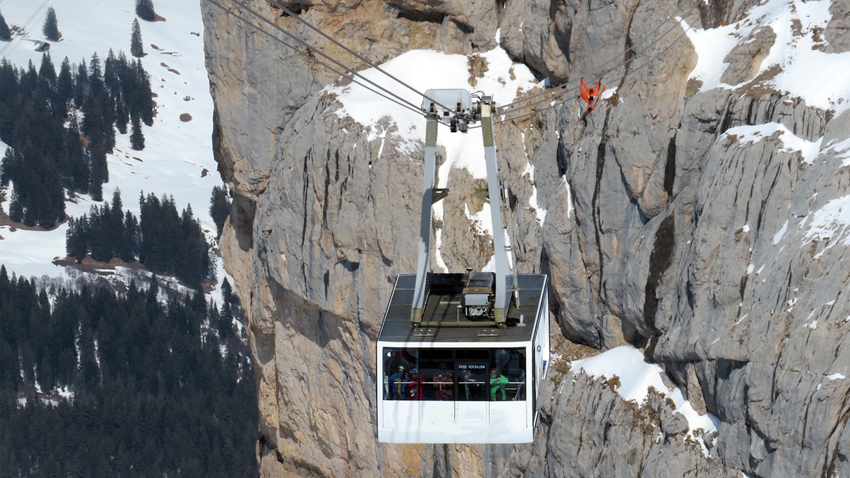 Glacier 3000 Cable Car