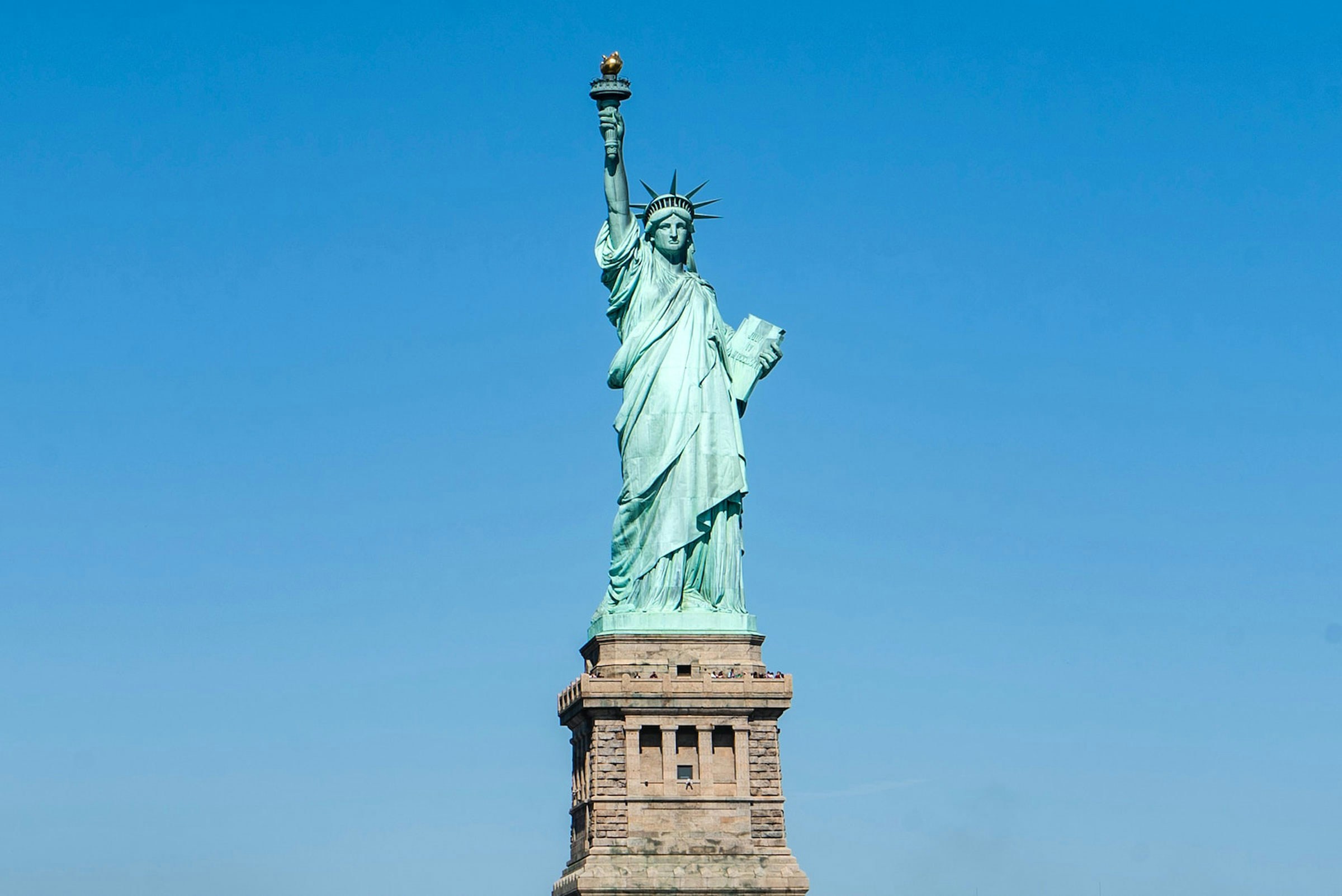 statue of liberty Pedestal Observation Deck