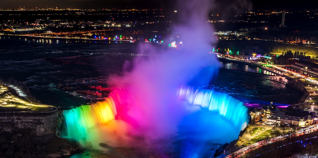 Niagara Falls Light Show