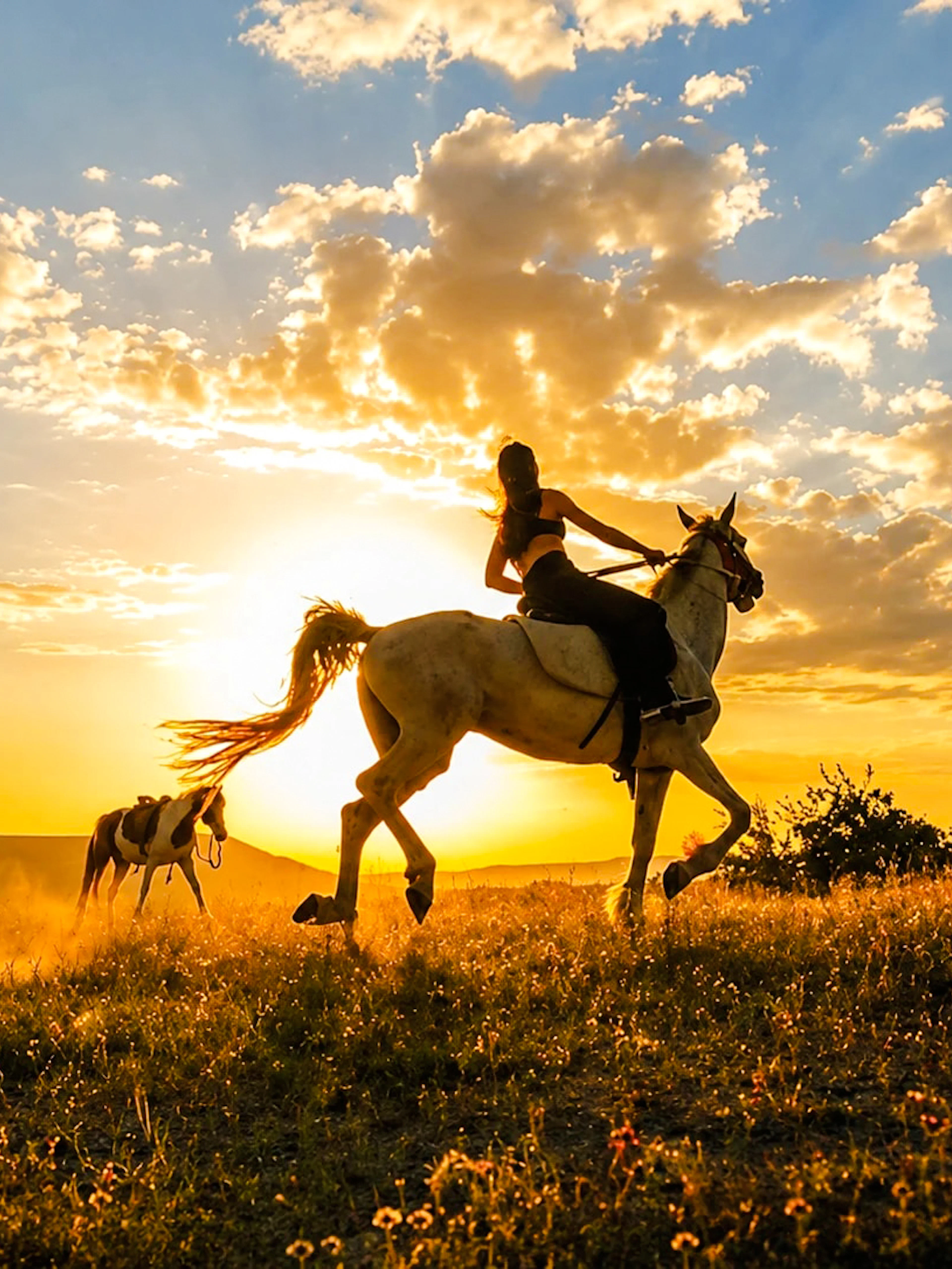 cappadocia sunset horseback ride with hotel pickup-1