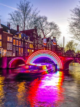 Amsterdam Light Festival Kreuzfahrten