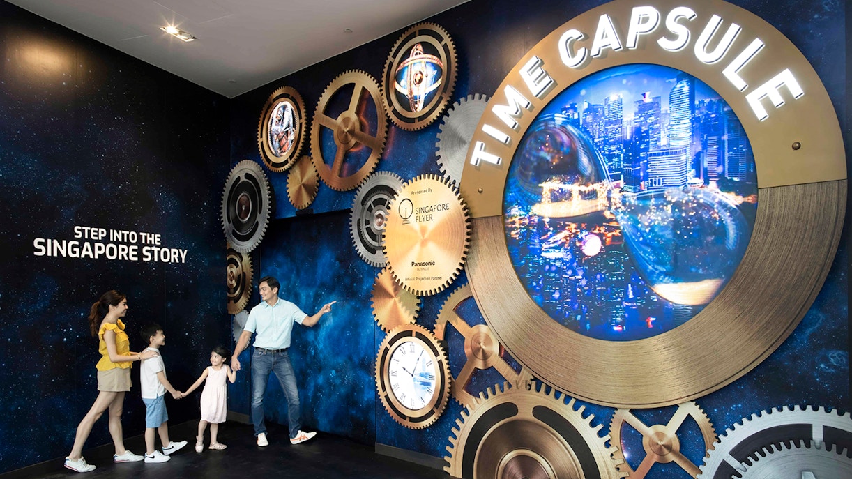 Time Capsule at Singapore Flyer