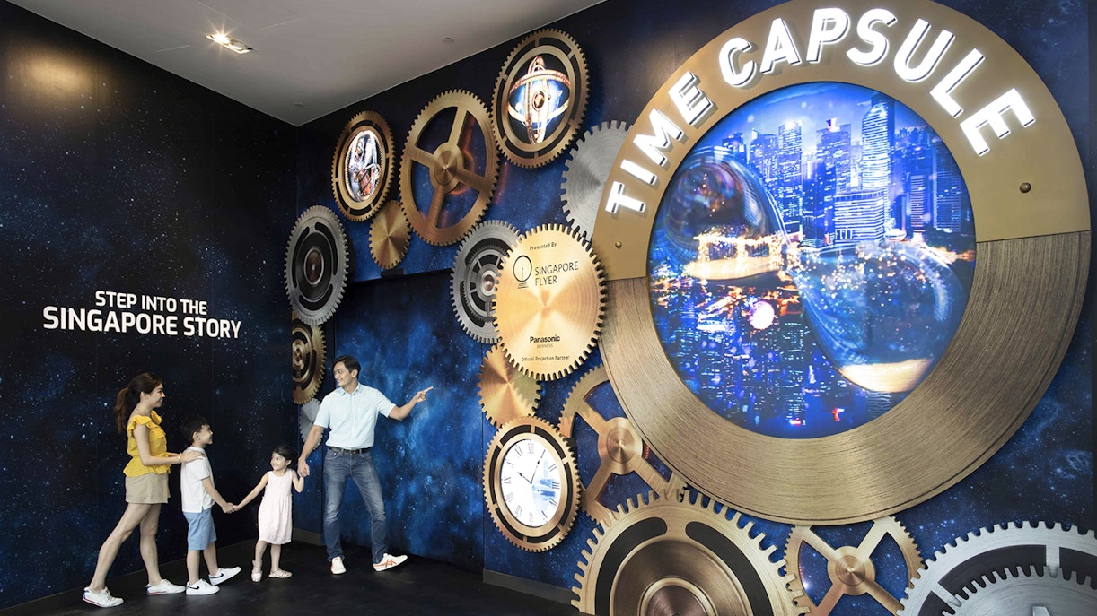 Time Capsule at Singapore Flyer