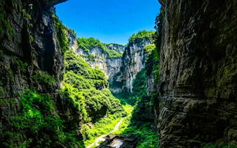 from chongqing: wulong three natural bridges, longshui gorge and fairy mountain day trip-3