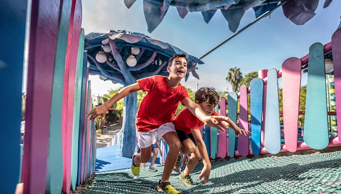Kids Enjoying in Isla Magica