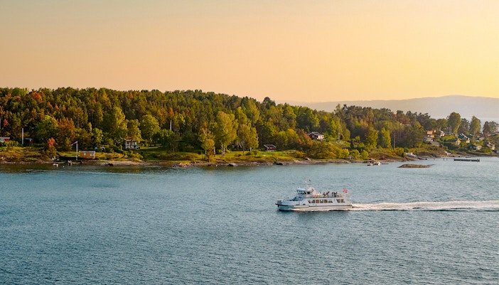 Oslo Fjord cruise in the Autumn
