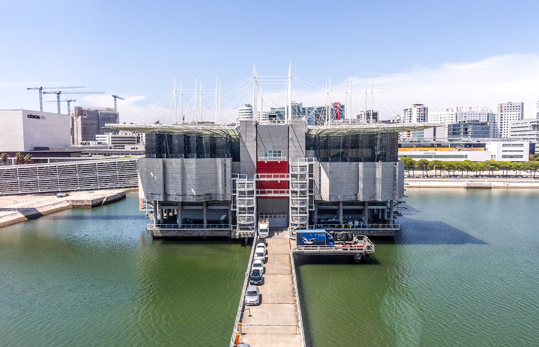 Oceanarium, Lisbon exterior view