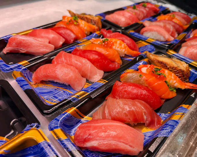 Tokyo Tsukiji Outer Market Walking Tour with Tsukiji Honganji Temple and Namiyoke Shrine