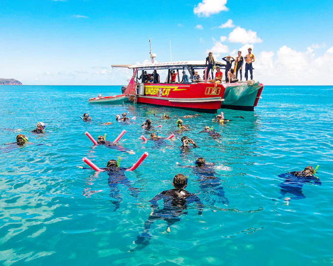 Airlie Beach: Whitehaven Beach Snorkel Cruise with Hill Inlet Tour and Buffet Lunch