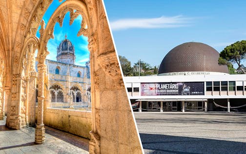 Combo (Bespaar 5%): Jerónimos Monastery + Navy Planetarium Tickets