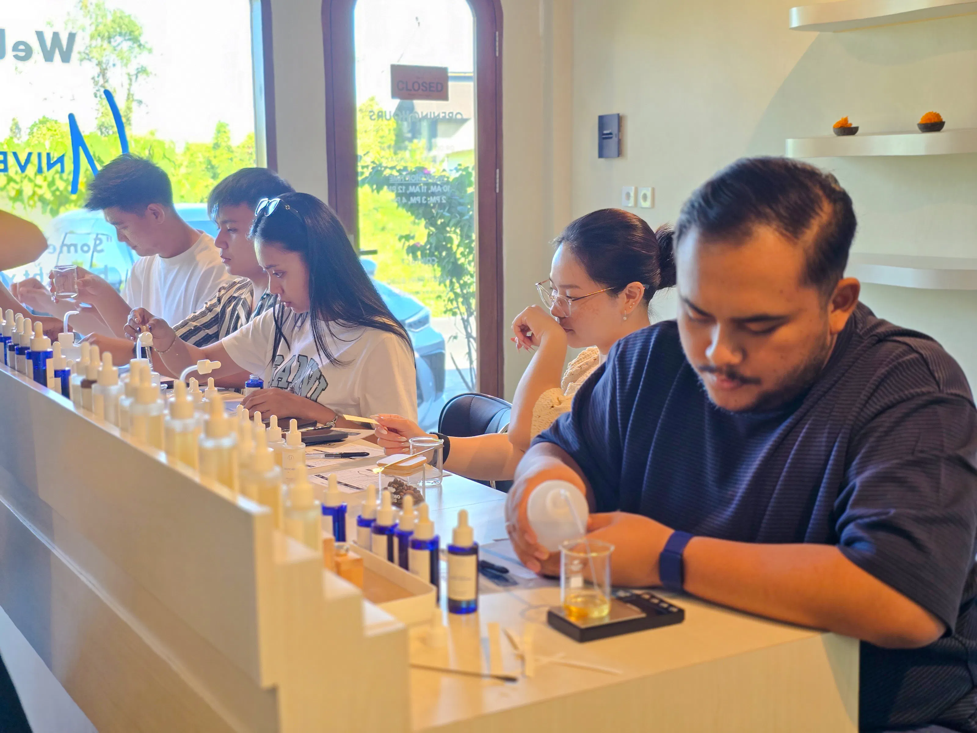 bali perfume-making workshop at universence in canggu-8