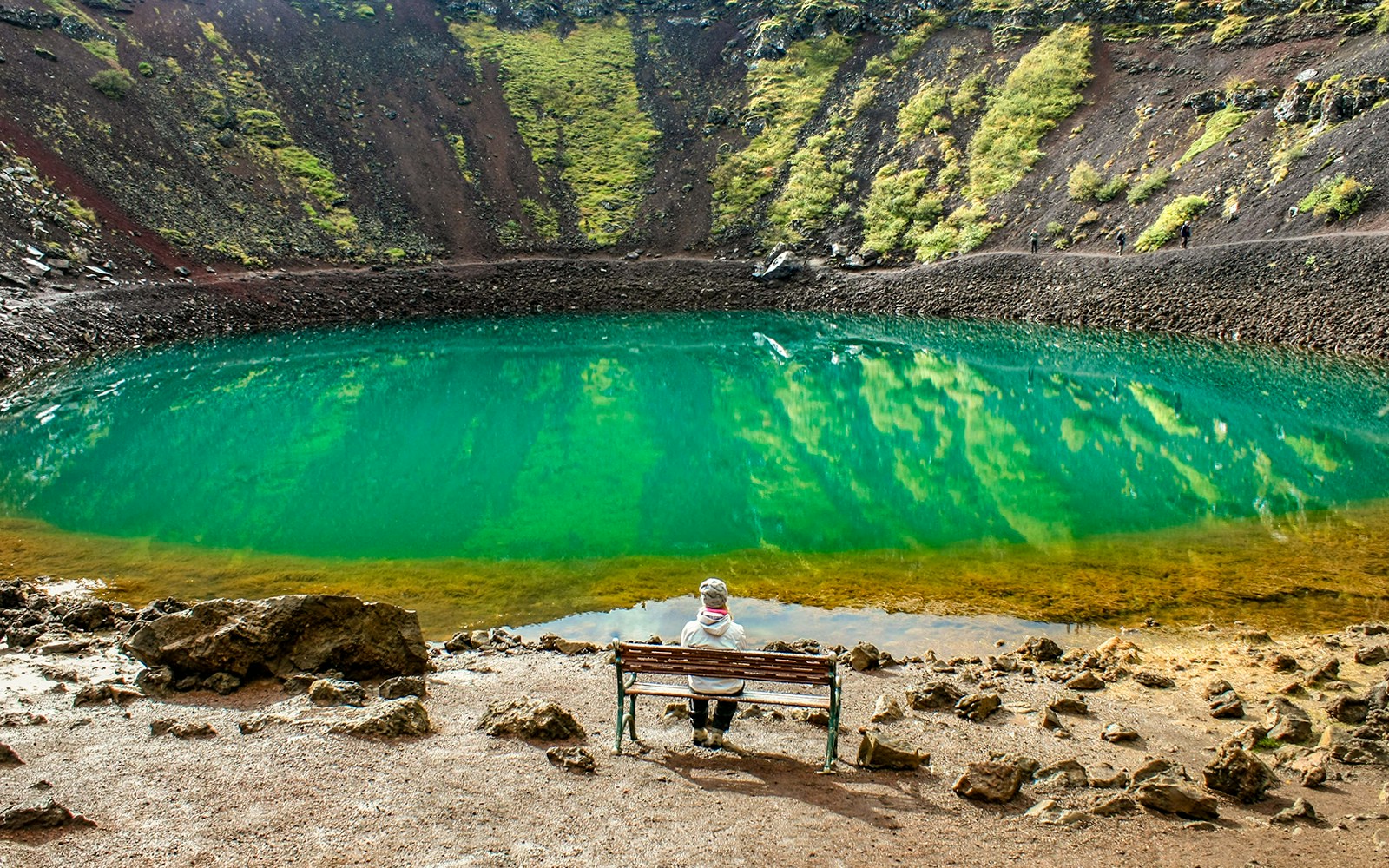 A visual journey through the Kerid Crater