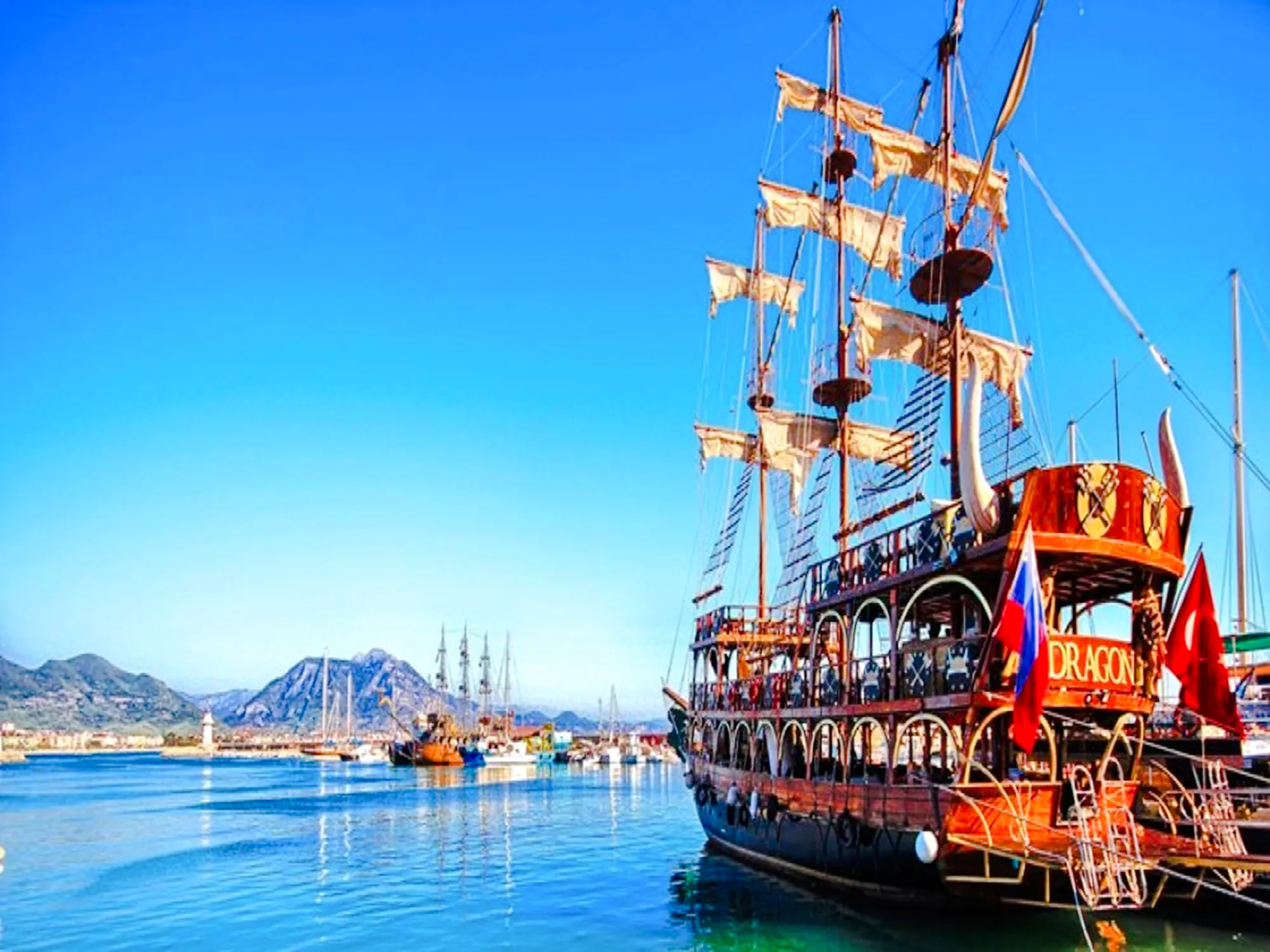 piratenboot-schifffahrt in bodrum mit bbq-mittagessen und hoteltransfer-1