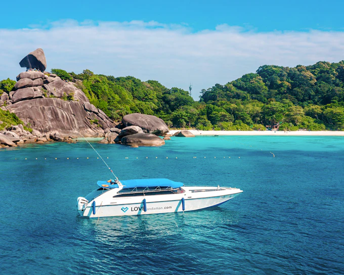 From Phuket: Similan Islands Speedboat Tour with Breakfast, Lunch & Transfers (Product 37961)
