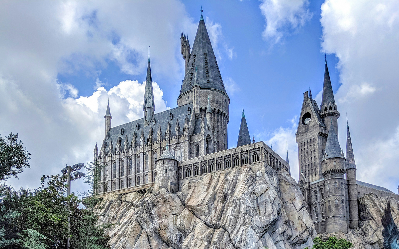Hogwarts Castle at Universal Studios Hollywood.