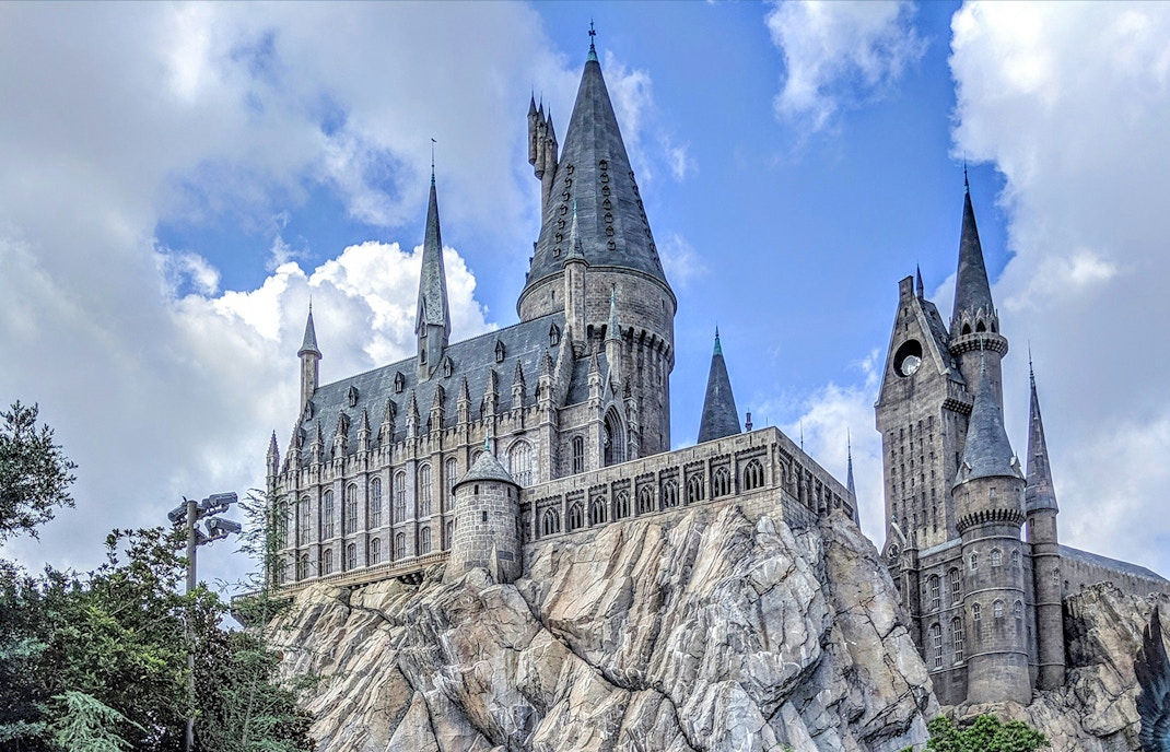 Hogwarts Castle at Universal Studios Hollywood.