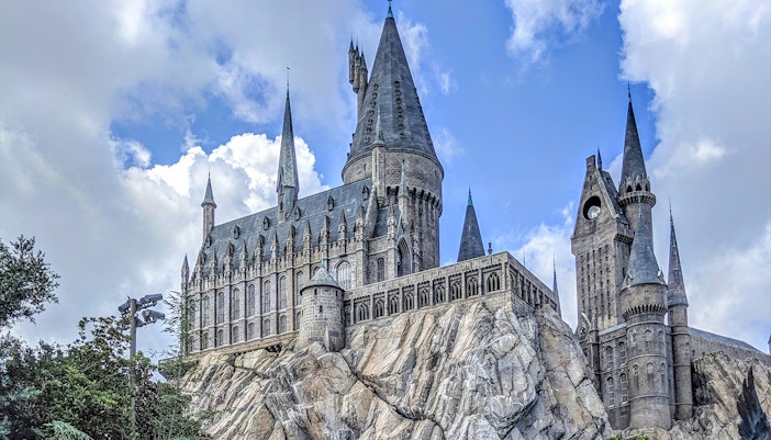 Hogwarts Castle at Universal Studios Hollywood.